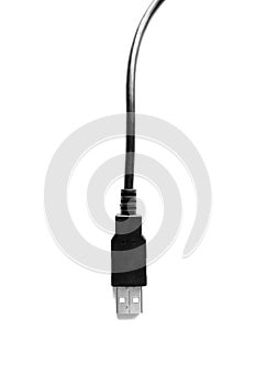 Black USB cable