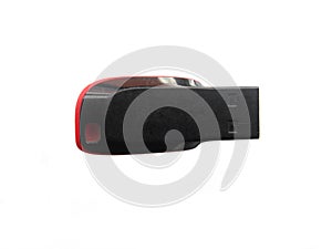 Black USB flash pen drive