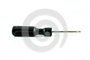 Black used screwdriver