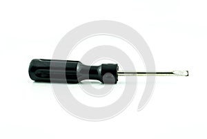 Black used screwdriver