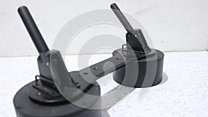 Black vacuum suction cup for removing tiles from floor