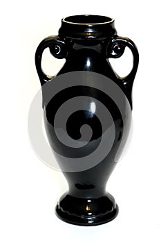 Black vase