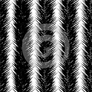 Black vector palm trees. Hand drawn seamless pattern. Summer tropical palm tree leaves seamless pattern. Abstract nature