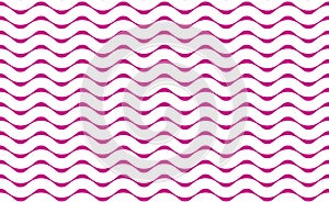 Black vector seamless wavy line pattern