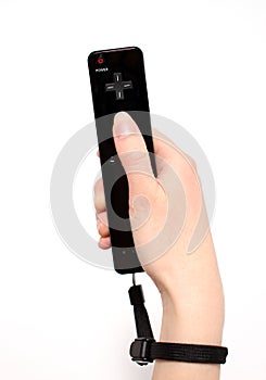 Black Video Game Controller