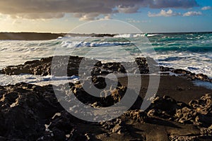 Playa de las Malvas, Lanzarote, Canary Islands, Spain photo