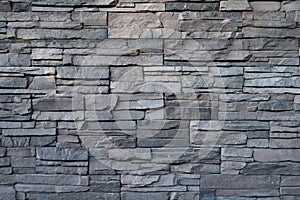 black wall stone background