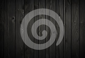 black wall wood texture background