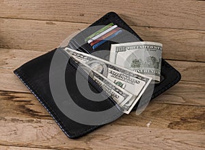 Black wallet