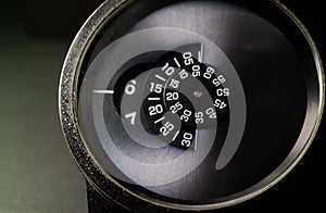 Black watch, close up