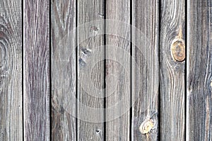 Black weathered wooden fence