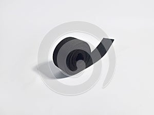 Black webbing strap with white background 2