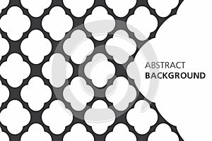 Black and white abstract background