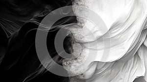 Black and white abstract background
