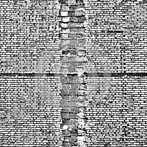 black and white abstract brick wall background