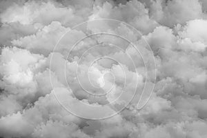 Black and white abstract Cloud Texture Background Image