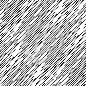 Black and White Abstract Diagonal Striped Background