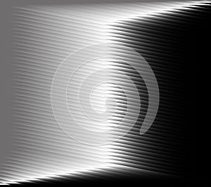 Black and white abstract metalic background with technical texture