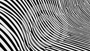 The curves and creating a sense of movement and rhythm across the