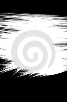 Black White abstract texture. Fantasy fractal texture. Digital art. 3D rendering. Computer generated image