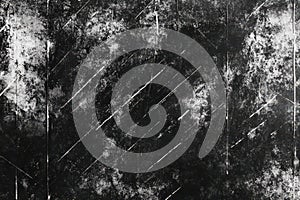 Black and White Abstract Texture with Scratches