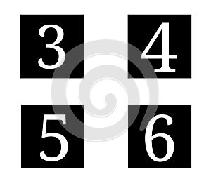 3456 black and white background