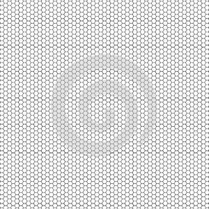 Layout with hexagonal shapes vector. Hexagonal seamless pattern vector.