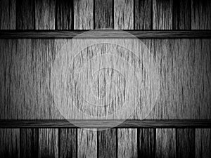 Black and white Background texture wood
