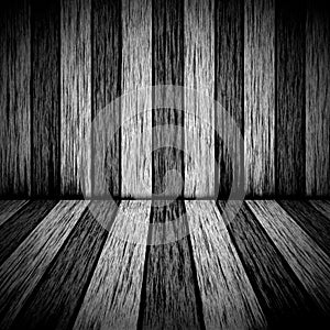 Black and white Background texture wood