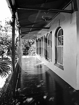 Black white Balcony View photo