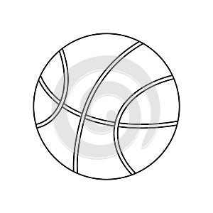 Black and white basketball ball-01