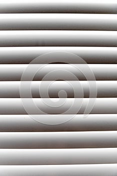 Black and white blinds close up texture portrait