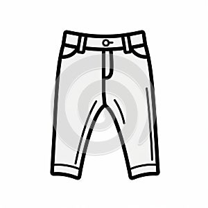 Black And White Boys Jeans Icon In Comfycore Style photo
