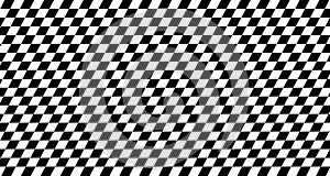 Black and white checker banner pattern, inclined race flag background, checkered flag, car racing sport, checkerboard, mosaic