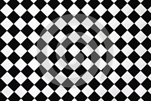 Black And White Checkerboard Cloth photo