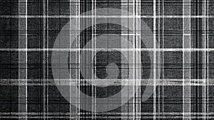 Black and white checkered pattern creating stylish textile design