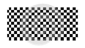 Black and White Checkered Pattern Vector, vector design Generative AI