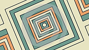 Black and white checkered tile floor perspective, vector design Generative AI