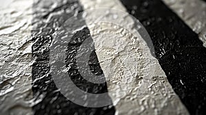 Black and White Checkered Tile Wall