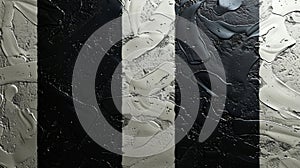 Black and White Checkered Tile Wall