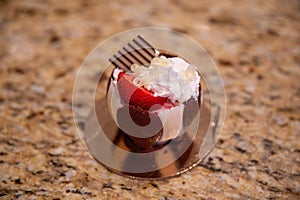 Black and White Chocolate Cup