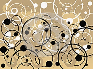 Black and White Circles
