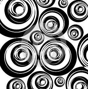 Black-white circles