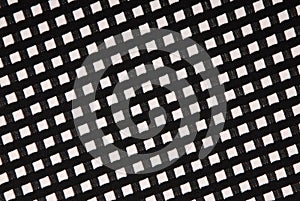 Black and white cloth with stockinet texture