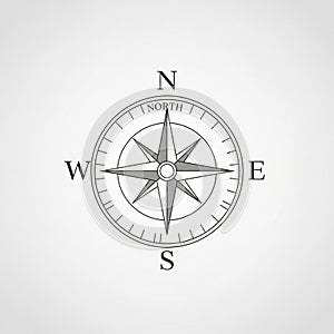 Simple and clear design on a plain background, emphasizing navigation