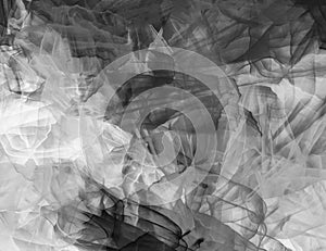 Black and white contemporary abstract art textured background