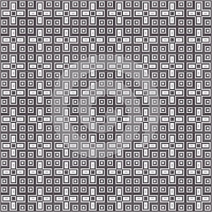 Black And White Cube Sqaures Fabric Vector Seamless Background Texture Pattern __005