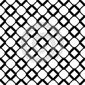 Black and white design rectangel in cloud shape in centar illustration.