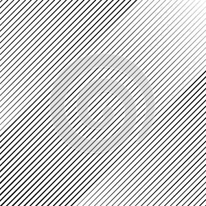 Black and white diagonal hand drawn uneven pinstripes, streaks seamless repeat background, pattern. Oblique, tilted lines,