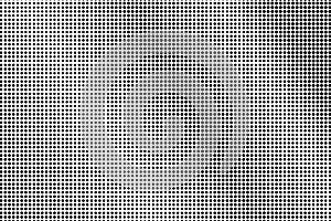 Black white dotted halftone. Half tone background. Metallic diagonal dotted gradient.